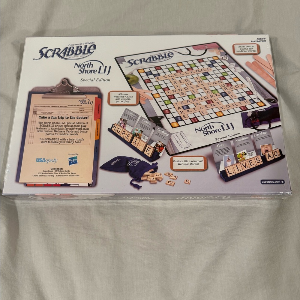 Scrabble board game